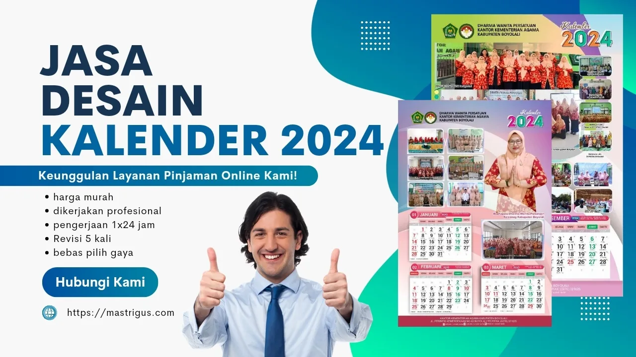 Jasa Desain Kalender Murah & Profesional untuk Semua Jenis dan Ukuran