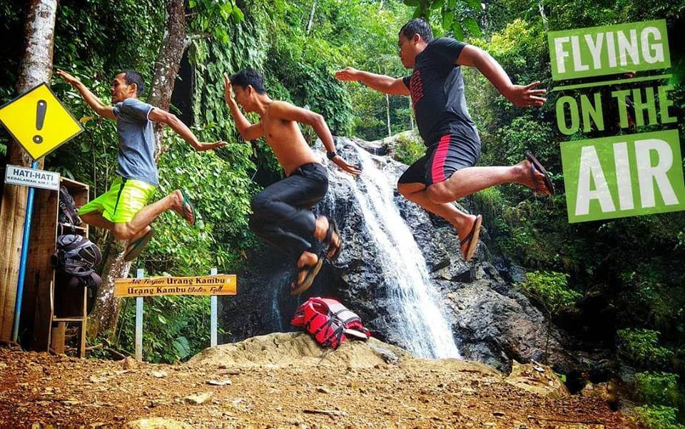 Berenang di Jurug Urang Kambu