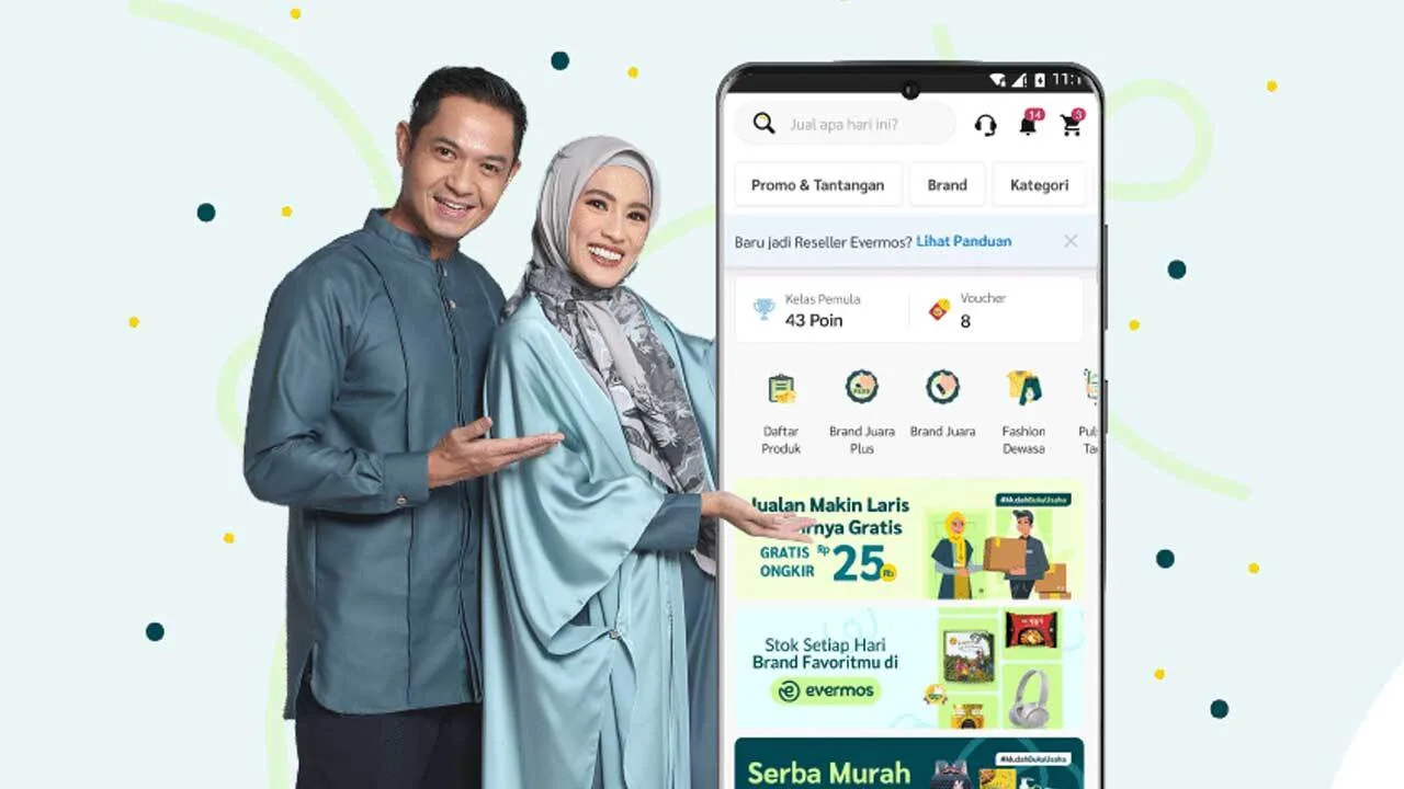 Cara Kerja sebagai Reseller dan Dropshipper di Evermos