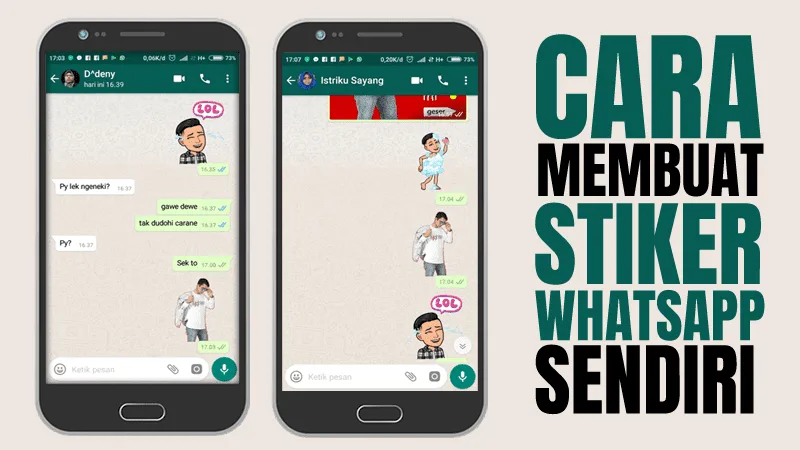 Cara Membuat Sendiri Stiker WA Keren