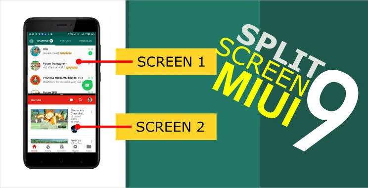 Cara Menggunakan Split Screen di Xiaomi