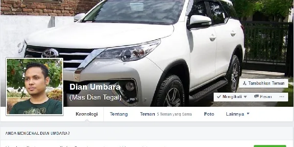 Dian Umbara antara Ada dan Tiada