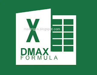 Fungsi Rumus DMAX di Microsoft Excel 2013