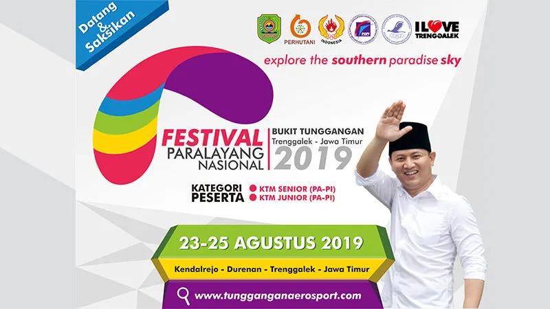 Ikut Festival Paralayang Nasional 2019 di Trenggalek, Yuk!