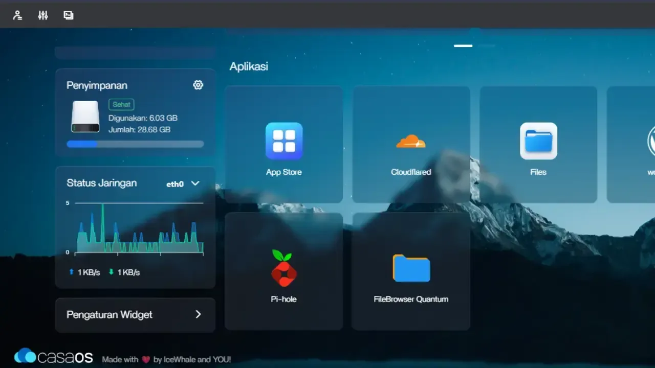 Mengatasi FileBrowser Quantum yang Tidak Bisa Dibuka di CasaOS (Armbian, HG680P)