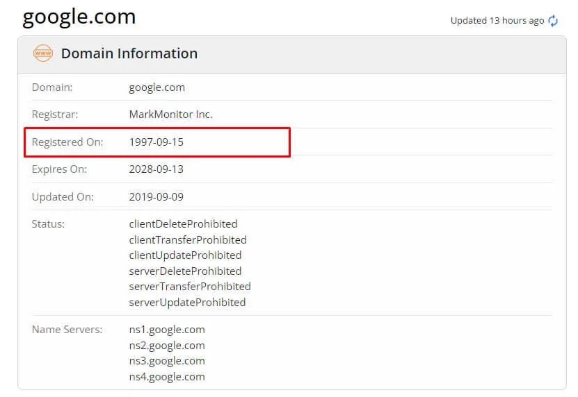 https://www.whois.com/whois/google.com