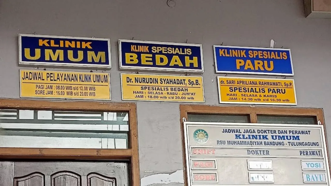 Jam Praktik Klinik Spesialis Paru RSU Muhammadiyah Bandung