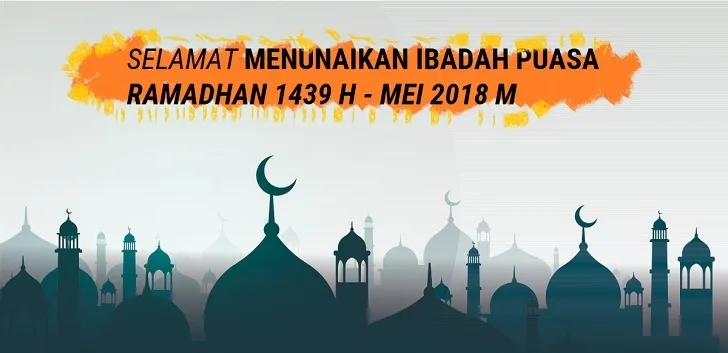 Kumpulan Ucapan Selamat Berbuka Puasa 2018 M / 1439 H