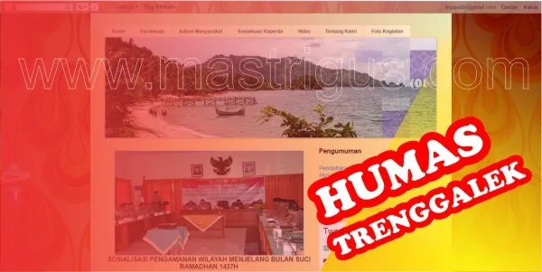 Disfungsi Media Online Humas Trenggalek