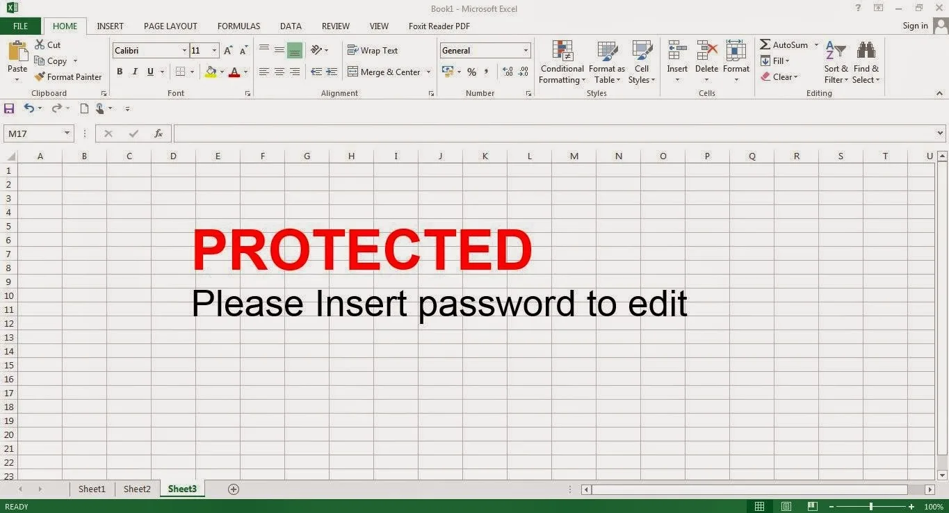 Cara Mudah Unprotected Ms. Excel Tanpa Menggunakan Password