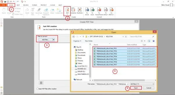 Cara Mudah Convert 100 File Word, Excel, Power Point ke PDF Dengan Sekali Proses
