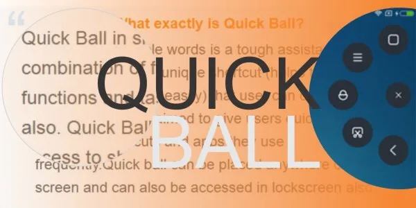 Cara Mengaktifkan dan Menggunakan Fitur Quick Ball (Bola Pintas) di MIUI 8