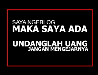 Mendahulukan Kualitas Blog Dari Pada Mendahulukan Uang