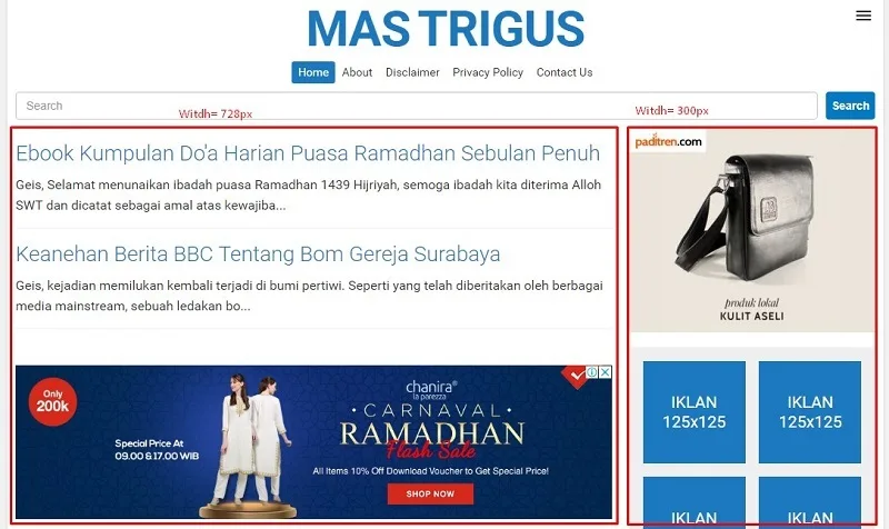 Study Kasus Cara Gampang Update Template Blogger