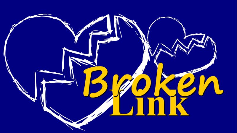 Memperbaiki broken link pada blog
