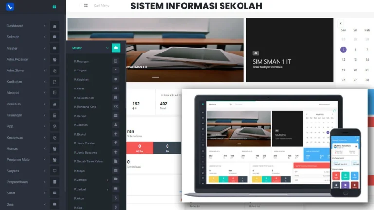 Aplikasi Sistem Informasi Sekolah Berbasis Web Online
