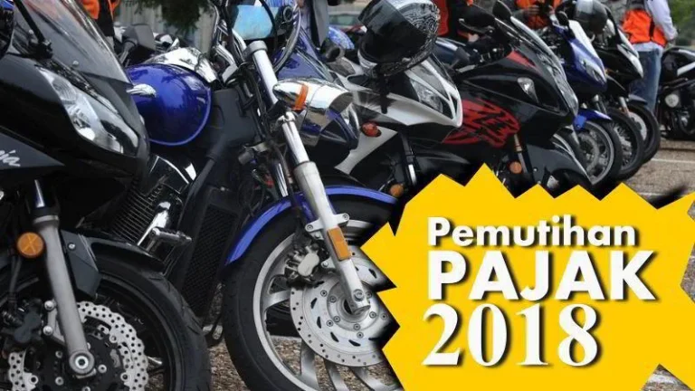 Pemutihan Pajak Motor Tahun 2018 Area Jatim