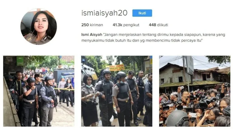 Ismi Aisyah, Polwan Cantik di Peristiwa Ledakan Bom Bandung